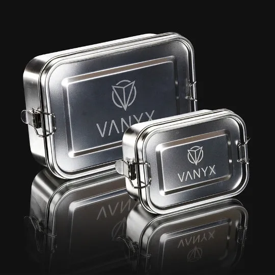 VANYX Edelstahl Lunchbox (2er Set & einzeln)