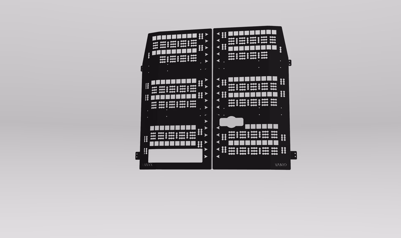 VANYX Heckträger, Aluminium pulverbeschichtet, Sprinter 907