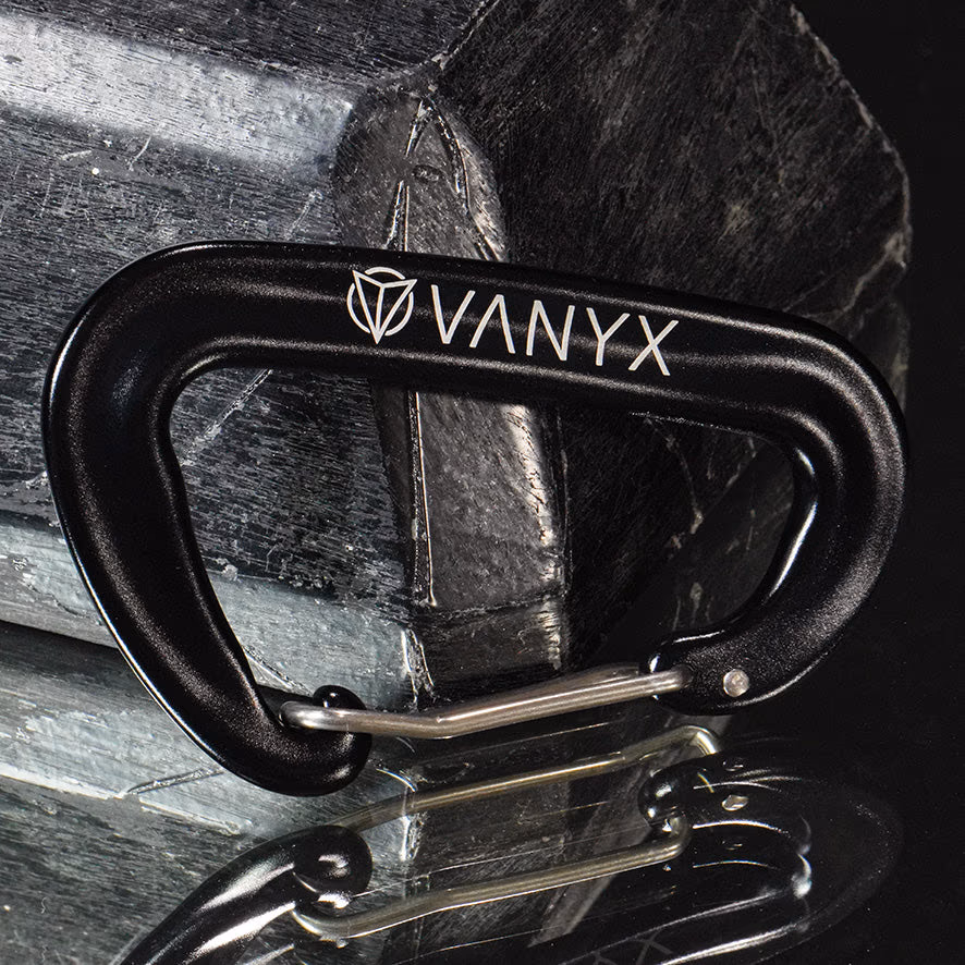 VANYX Karabiner, 12KN (5er Set & einzeln)