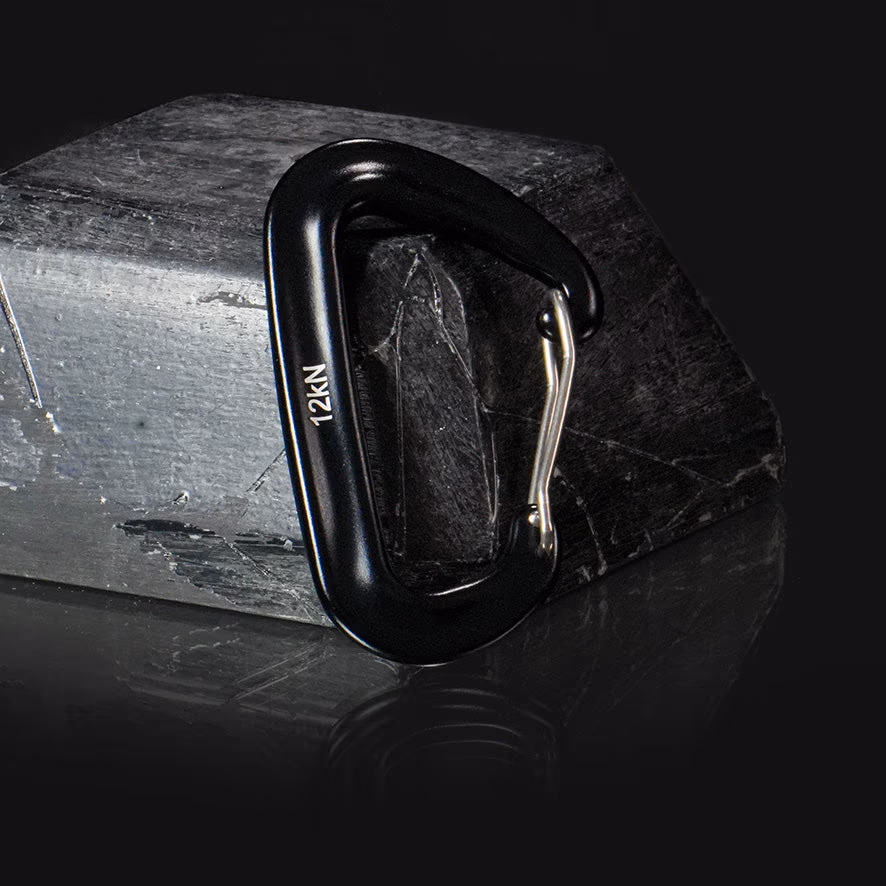 VANYX Karabiner, 12KN (5er Set & einzeln)