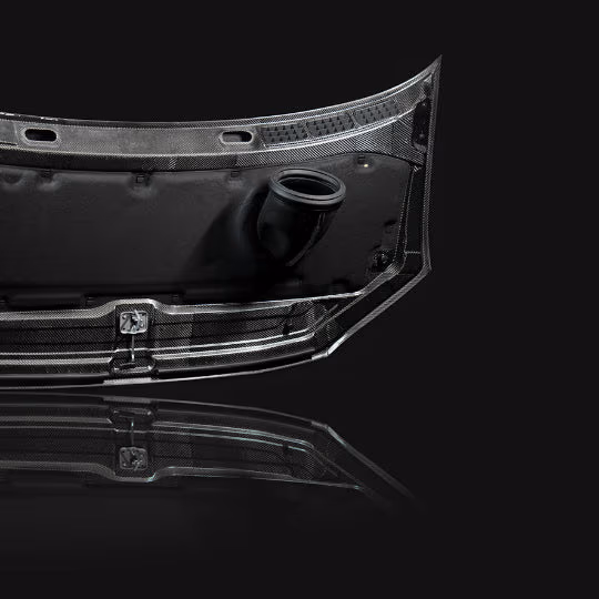 VANYX Motorhaube, Carbon, mit/ ohne Anbauteile, MAN TGE & VW Crafter