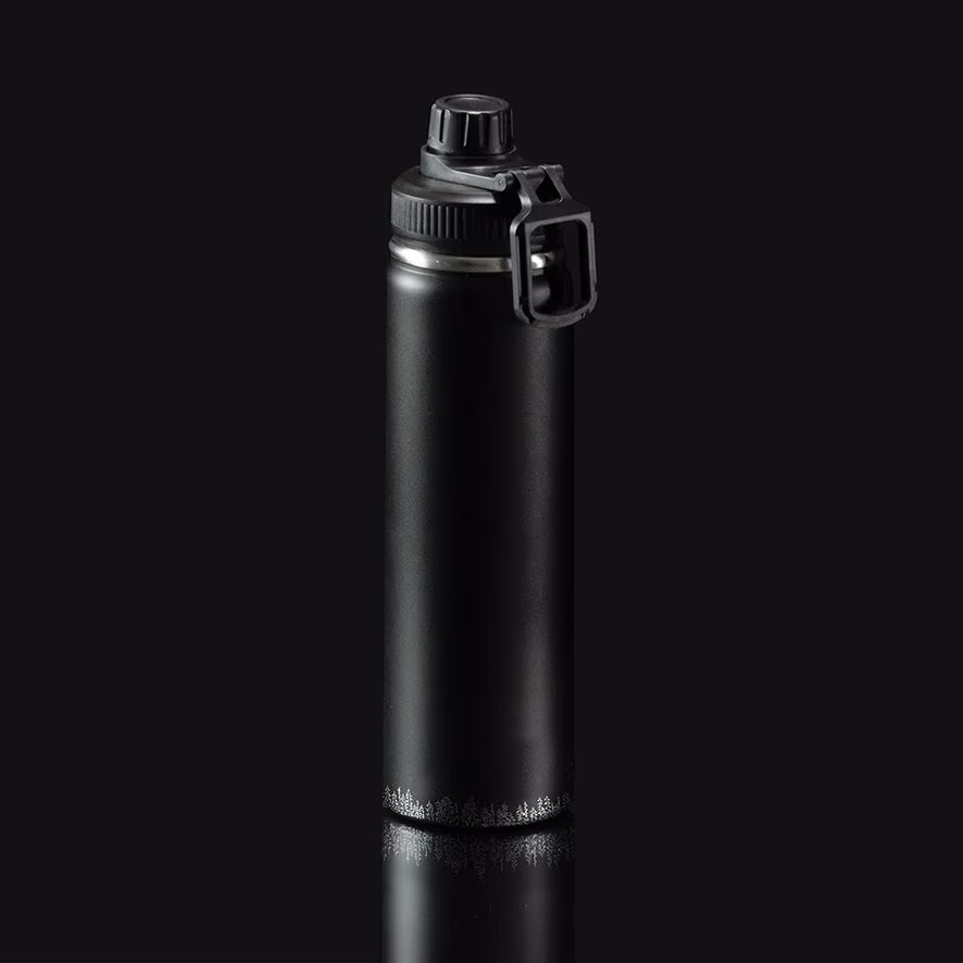 VANYX Thermo-Trinkflasche LS, "Winter Edition Tannen klein", 22 Oz, 700ml