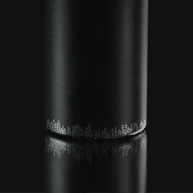 VANYX Thermo-Trinkflasche LS, "Winter Edition Tannen klein", 22 Oz, 700ml